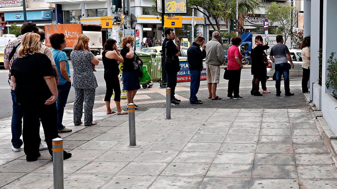 Um dia de banco.