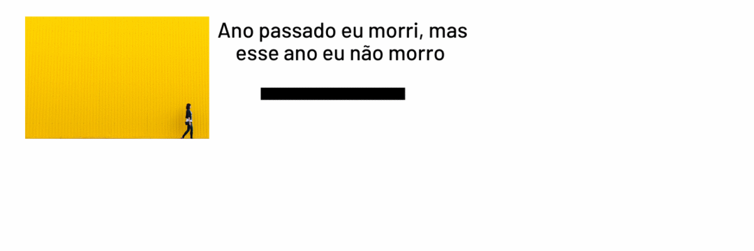 Ano passado eu morri mas esse ano eu não morro